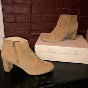 Loeffler Randell Suede Ankle Boots